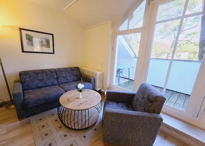 Duenenpark Binz - Komfortplus Ferienwohnung Mit 1 Schlafzimmer Und Balkon Im Dachgeschoss 271